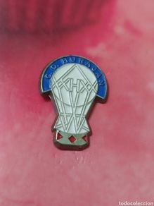 Coleccionismo deportivo: INSIGNIA DE FÚTBOL CD HURACÁN ZARAGOZA